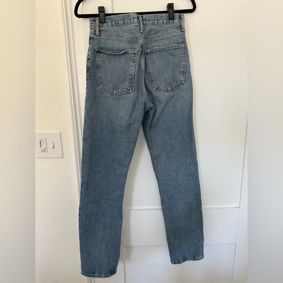 Agolde 90’s Pinch Waist High Rise Straight in Navigate size 25 - Picture 7 of 9